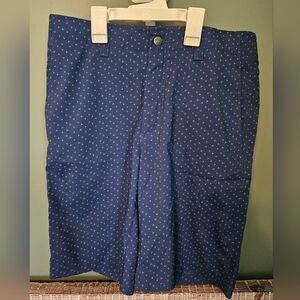 Navy Blue Men's Callaway Golf Patterned Shorts